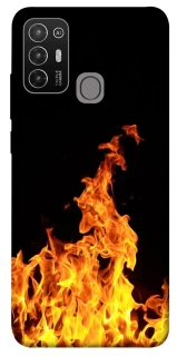 Чехол на ZTE Blade A52 Огонь фото 1 из 1