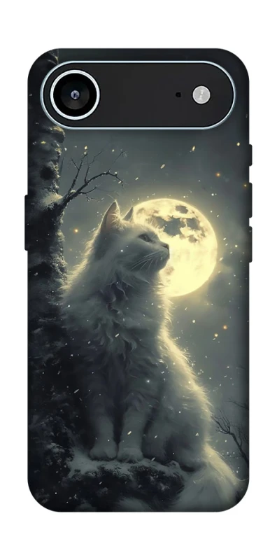 Чохол на Apple iPhone 17 Air (6.5") Кіт під місяцем фото 1 з 1