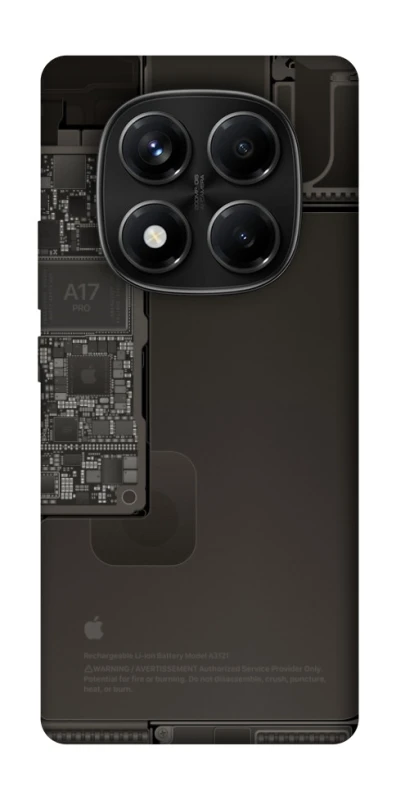 Чехол на Xiaomi Redmi Note 14 Pro 4G iPhone 17 фото 1 из 1