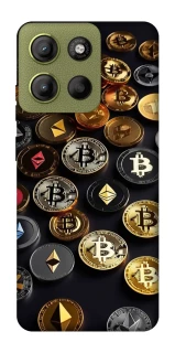 Чехол на Motorola Moto G15 4G Many coins фото 1 из 1