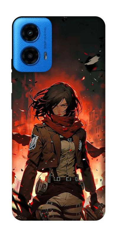 Чохол на Motorola Moto G45 Mikasa v2 фото 1 з 1