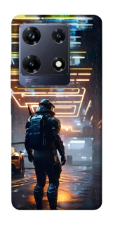 Чехол на Infinix Note 30 Pro Cyber character фото 1 из 1
