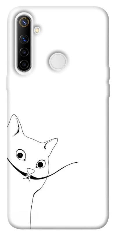 Чохол на Realme 6i Кіт Дали фото 1 з 1