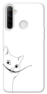 Чохол на Realme 6i Кіт Дали фото 1 з 1