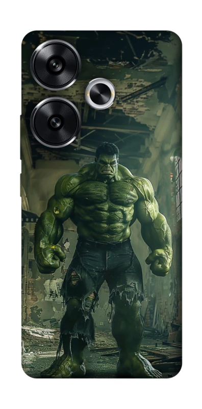 Чохол на Xiaomi Poco F6 Angry Hulk фото 1 з 1