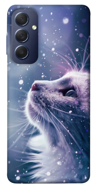 Чехол на Samsung Galaxy M54 5G Snow cat фото 1 из 1