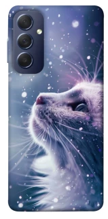 Чехол на Samsung Galaxy M54 5G Snow cat фото 1 из 1