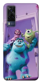 Чехол на Vivo Y53s Monsters friends фото 1 из 1