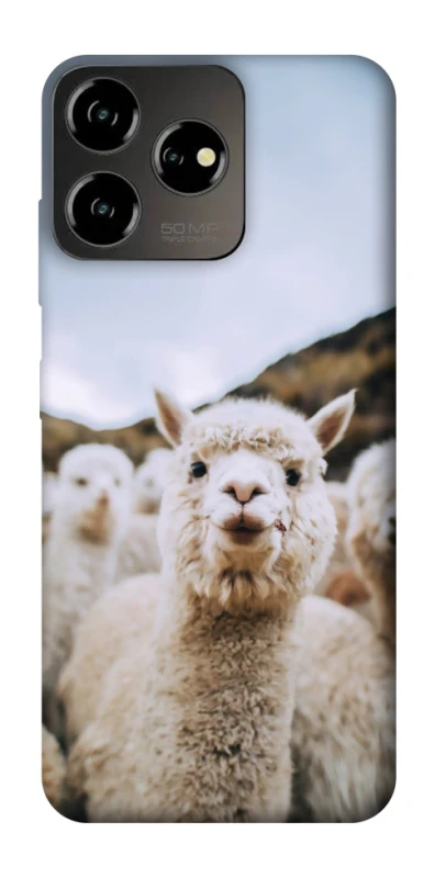 Чехол на ZTE Blade V50 Design 4G Лама фото 1 из 1