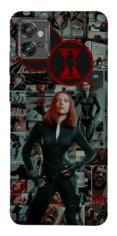 Чохол на Motorola Moto G32 Black Widow фото 1 з 1