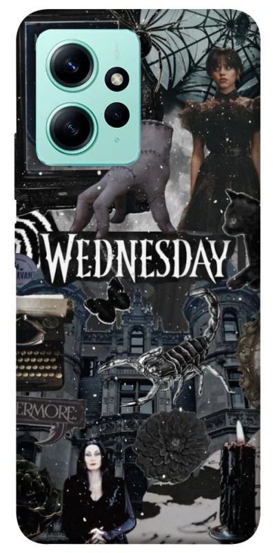 Чехол на Xiaomi Redmi Note 12 4G Wednesday Collage ver.2 фото 1 из 1