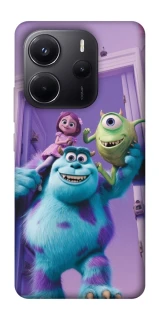 Чехол на Xiaomi Redmi Note 14 4G (Europe version) Monsters friends фото 1 из 1