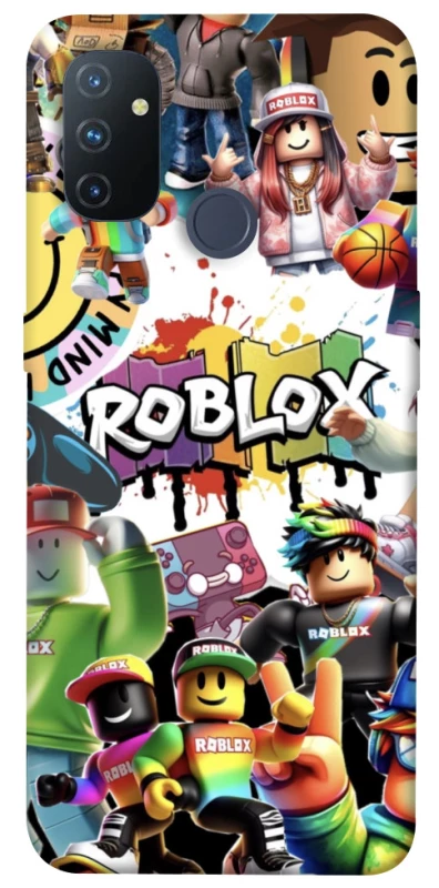 Чохол на OnePlus Nord N100 Roblox Characters Collage фото 1 з 1