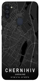 Чехол на Samsung Galaxy M11 Chernihiv map фото 1 из 1