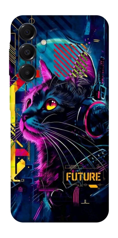 Чехол на Samsung Galaxy A16 4G/5G Cyber Cat v2 фото 1 из 1