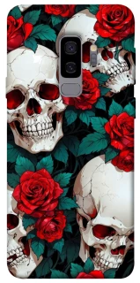 Чохол на Samsung Galaxy S9+ skull and rose фото 1 з 1