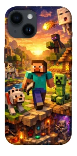 Чохол на Apple iPhone 14 (6.1") Minecraft v6 фото 1 з 1