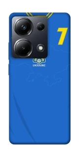 Чохол на Xiaomi Poco M6 Pro 4G UA-Football ver.4 фото 1 з 1