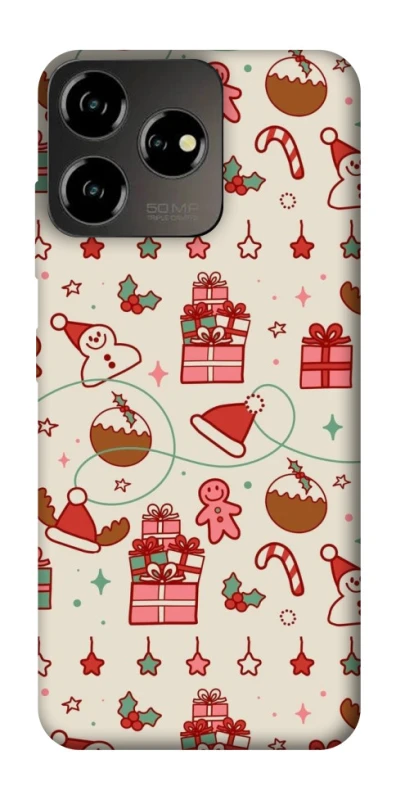 Чохол на ZTE Blade V50 Design 4G Новорічний v14 фото 1 з 1