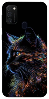 Чехол на Samsung Galaxy M21 Черный кот фото 1 из 1