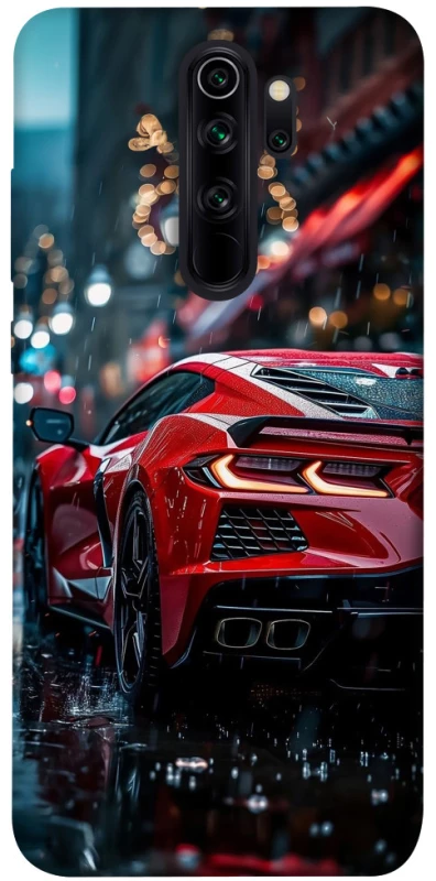 Чехол на Xiaomi Redmi Note 8 Pro Red sports car фото 1 из 1