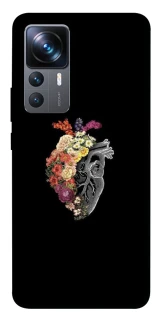 Чехол на Xiaomi 12T / 12T Pro Heart with flowers фото 1 из 1