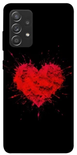 Чехол на Samsung Galaxy A72 4G / A72 5G Splash heart фото 1 из 1