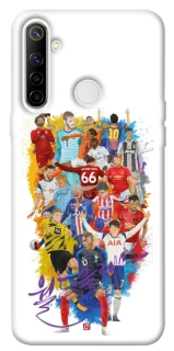 Чохол на Realme 6i Football Abstract v2 фото 1 з 1
