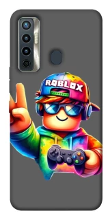 Чехол на TECNO Camon 17 Roblox Gamer Peace фото 1 из 1