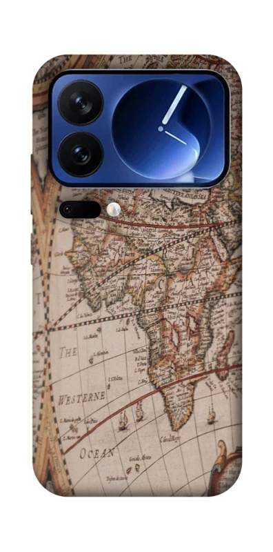 Чохол на Xiaomi 17 Pro Карта подорожей фото 1 з 1