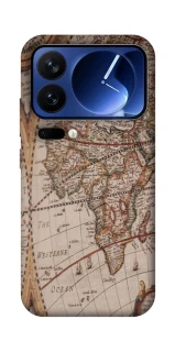 Чехол на Xiaomi Poco F7 Ultra Карта путешествий фото 1 из 1