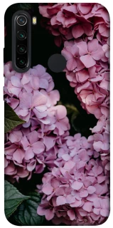 Чохол на Xiaomi Redmi Note 8 Рожеві гартензії фото 1 з 1