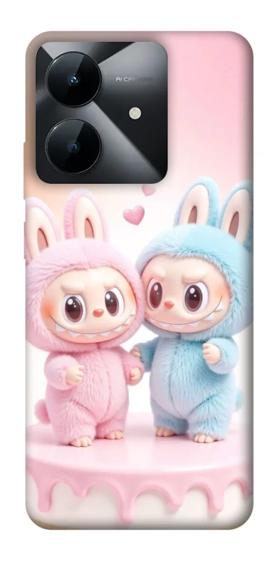 Чехол на Realme Note 60x Labubu Twins фото 1 из 1