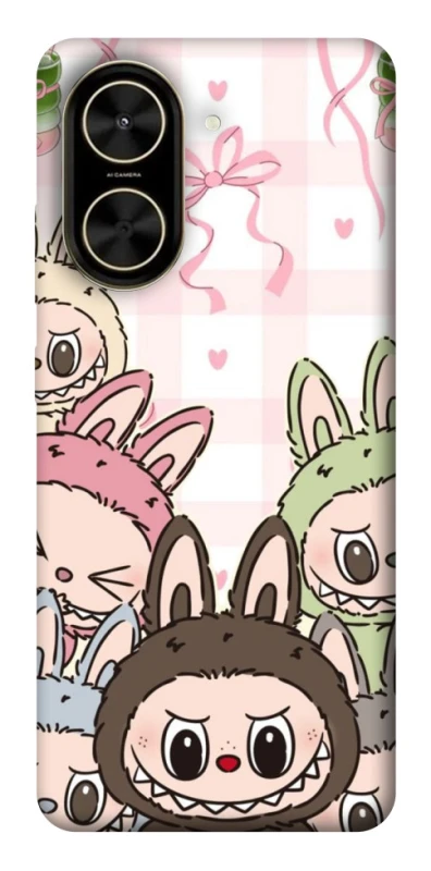 Чохол на Xiaomi Poco C71 All Labubu 2 фото 1 з 1