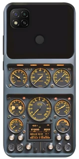 Чохол на Xiaomi Redmi 9C Airplane instrument panel фото 1 з 1