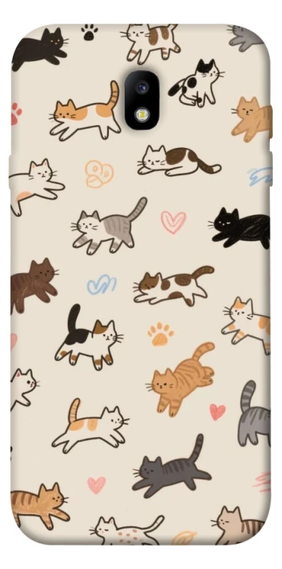 Чохол на Samsung J730 Galaxy J7 (2017) Cat style ver.2 фото 1 з 1