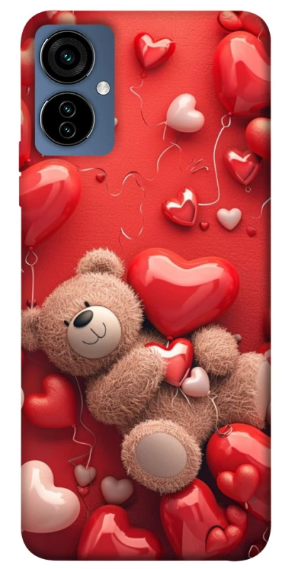 Чохол на TECNO Camon 19 Neo bear in hearts фото 1 з 1