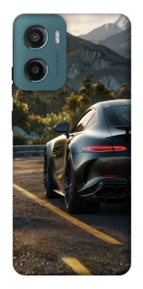 Чехол на Motorola Moto G06 Car in the mountains фото 1 из 1