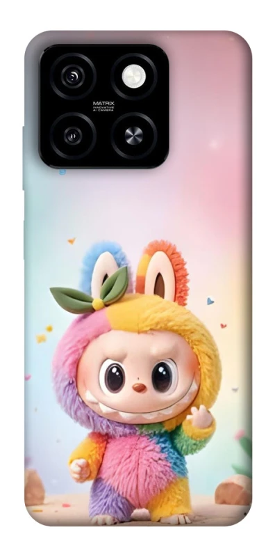 Чохол на ZTE Blade A55 4G Labubu colored фото 1 з 1