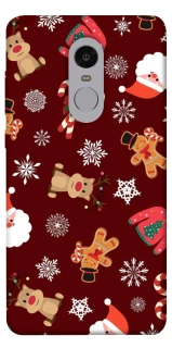 Чехол на Xiaomi Redmi Note 4X / Note 4 (Snapdragon) Новогодний v6 фото 1 из 1