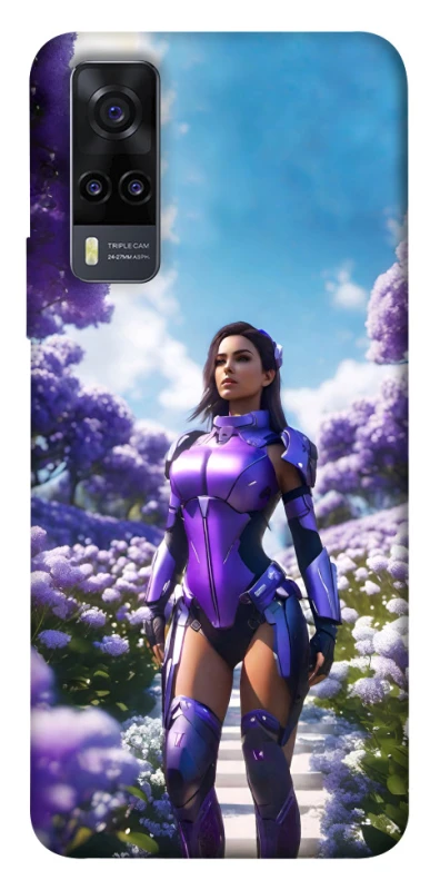 Чохол на Vivo Y31 Cyber space girl ver.4 фото 1 з 1