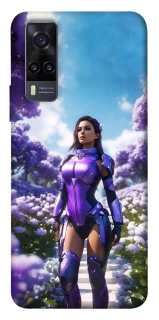 Чохол на Vivo Y31 Cyber space girl ver.4 фото 1 з 1
