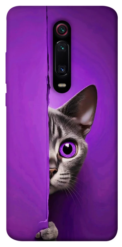 Чохол на Xiaomi Redmi K20 / K20 Pro / Mi9T / Mi9T Pro Кіт-підглядач фото 1 з 1