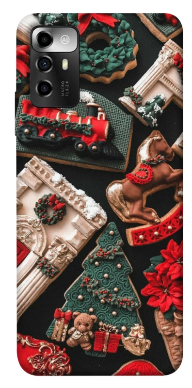 Чохол на ZTE Blade A72 Новорічний v20 фото 1 з 1