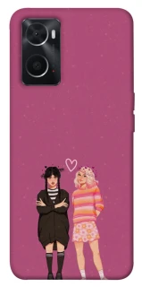 Чехол на Oppo A76 4G Raven & Rainbow Wednesday фото 1 из 1