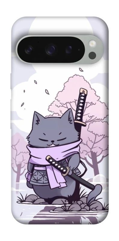 Чехол на Google Pixel 10 Pro XL Samurai cat фото 1 из 1
