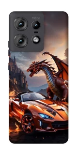 Чохол на Motorola Edge 50 Pro Сar and dragon фото 1 з 1