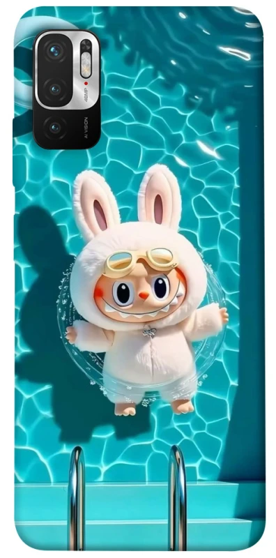 Чохол на Xiaomi Redmi Note 10 5G Labubu in the pool ver.2 фото 1 з 1