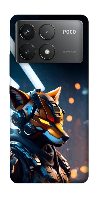 Чохол на Xiaomi Poco F6 Pro Cyber ​​Fox фото 1 з 1