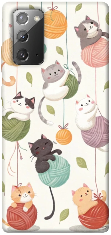 Чехол на Samsung Galaxy Note 20 Funny Kittens фото 1 из 1